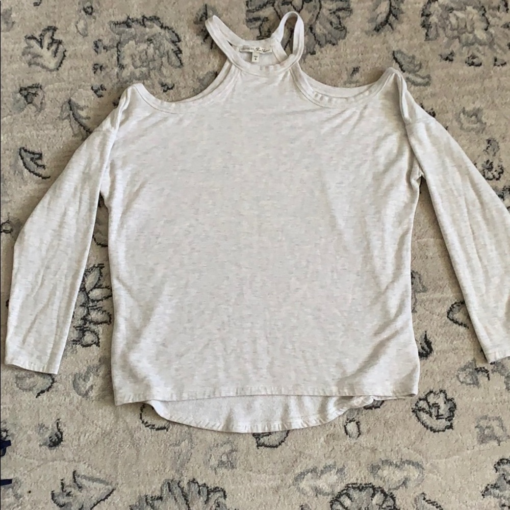 Express- shoulder-less sweater